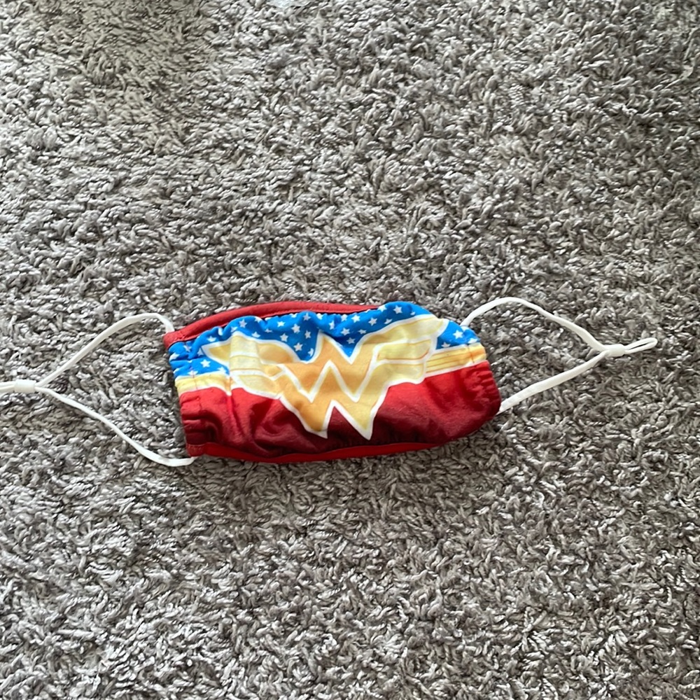 DC Wonder Woman Face Mask with Adjustable Straps